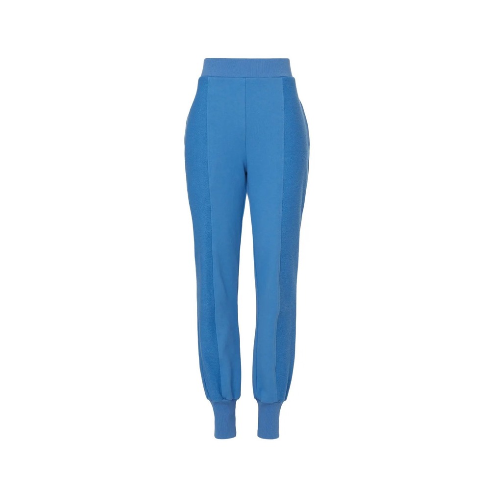 Hervé By Hervé Léger Blue Jogger Sweatpants Size Small - Picture 2 of 8